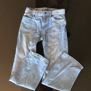 Son outgrew them, didn’t like to wear jeans...